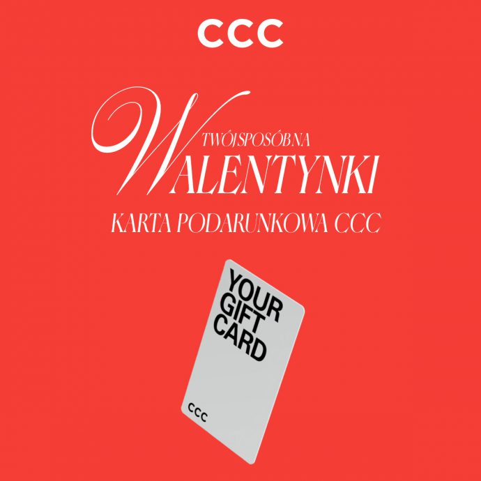 Karta podarunkowa CCC na Walentynki!